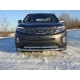 Накладка решётки радиатора нижняя 12 мм ТСС для Kia Sorento 2012-2020
