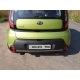 Декоративный глушитель 120-60 мм ТСС для Kia Soul 2014-2021