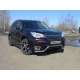 Защита переднего бампера кенгурин 60 мм ТСС для Subaru Forester SJ 2013-2016