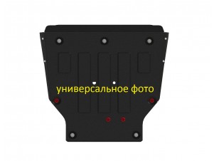 Защита КПП (алюминий) 4мм для Sollers Atlant (L1H1) 2023 – н.в. ZKTCC00678