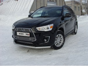Накладка решётки радиатора нижняя 12 мм для Mitsubishi ASX № MITSASX13-11