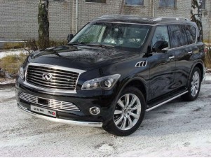 Накладка решётки радиатора 16 мм для Infiniti QX56 № INFQX5611-04